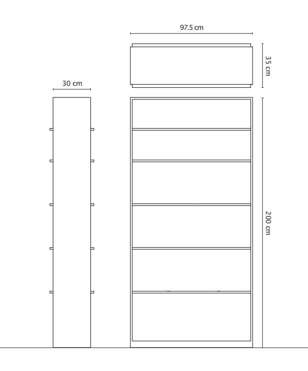 Книжный магазин в день ORO NERO Collection MINIMAL ARCH-00104237 - Вид №4