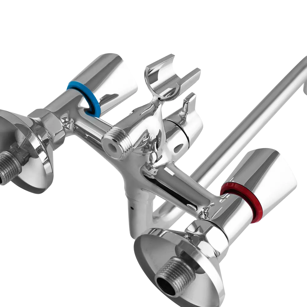 Смеситель для ванны Vidima Modern BA378AA универсальный однорычажный цвет хром STLM-2035118 - Вид №1
