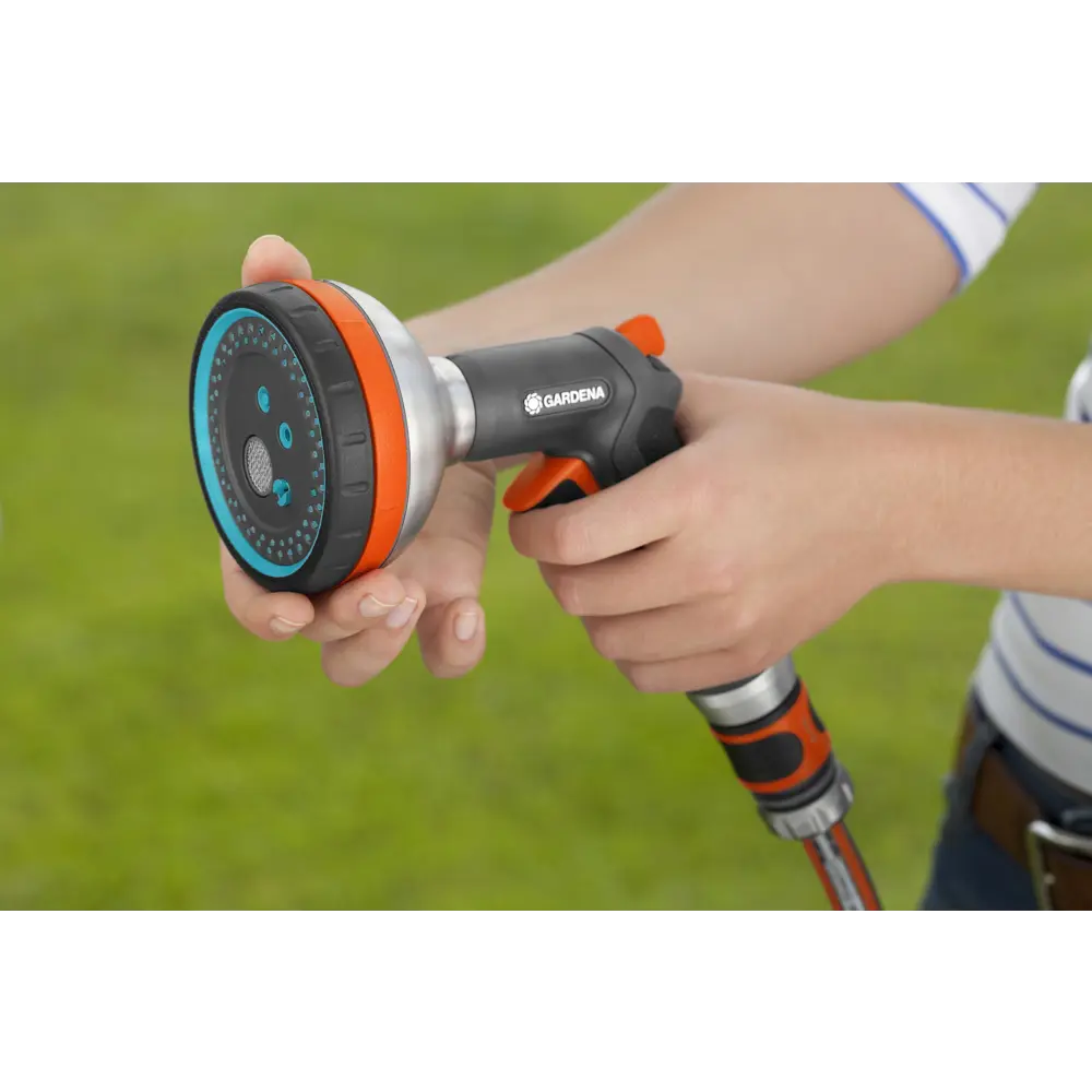 Пистолет-распылитель для полива Gardena Premium 5 режимов STLM-2016327 - Вид №16