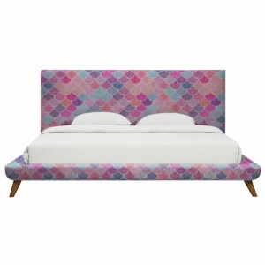 Кровать двуспальная 160х200 розовая Chameleo Waterfall ICON DESIGNE CHAMELEO 177950 Разноцветный;розовый