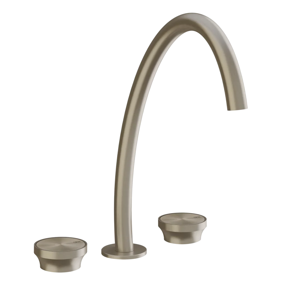 Группа умывальников 66016 149 Gessi Origini МАТОВЫЙ НИКЕЛЬ FINOX 66016149