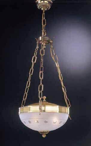 L.750/2 Подвесной светильник Reccagni Angelo Bronze 4750