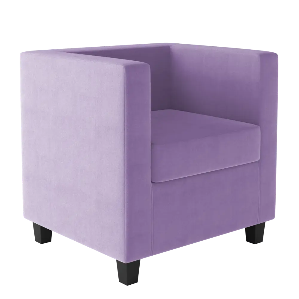 Кресло полиэстер Seasons Корса 73x65x73 см цвет сиреневый STLM-2128758