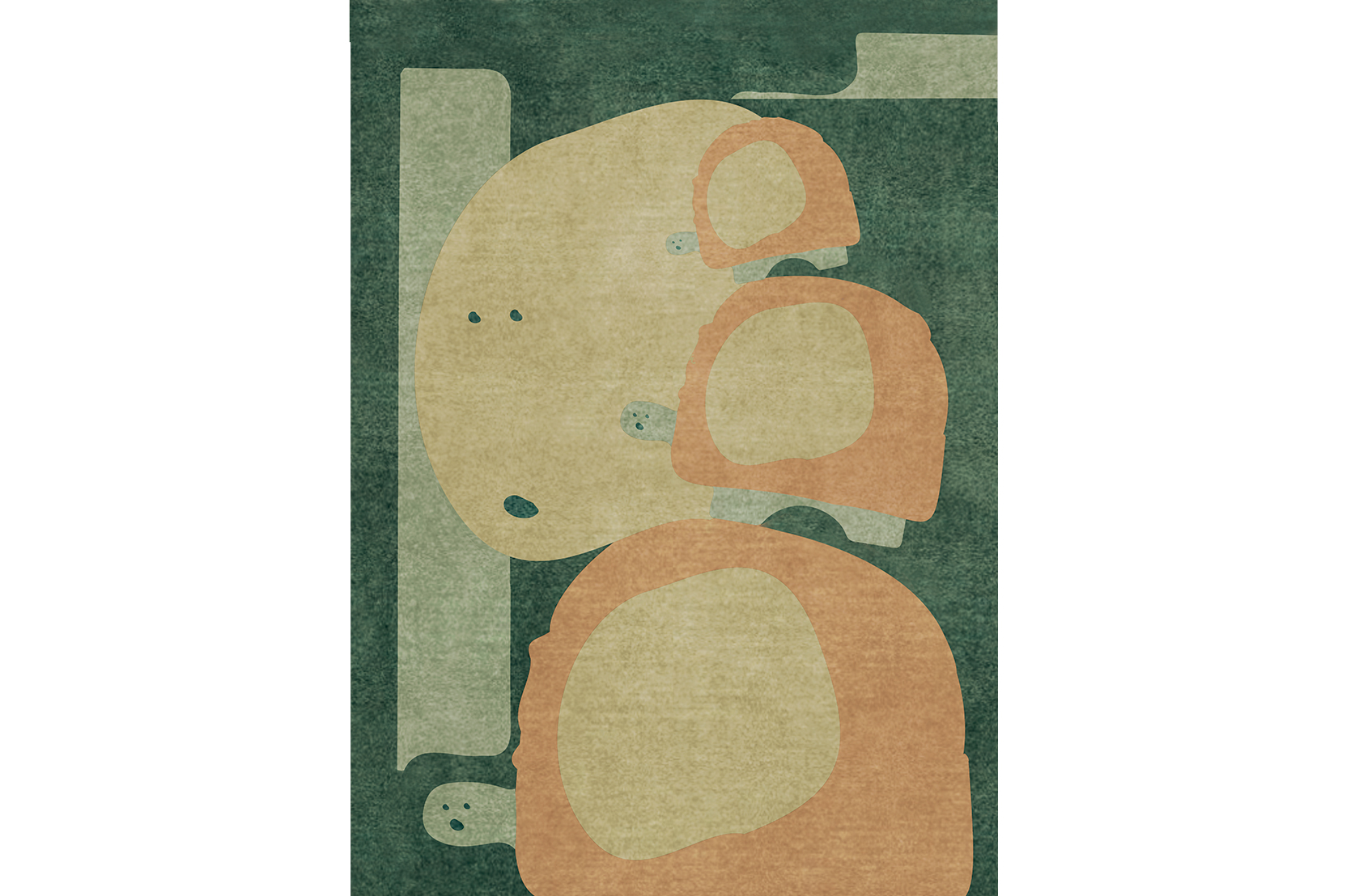 CIST82 Детские ковры Башня Черепахи Circu 