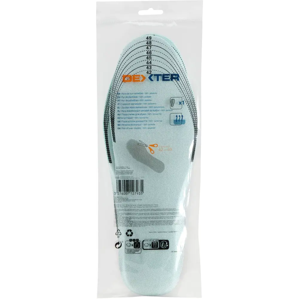 Стельки для обуви Dexter 366-00262 размер 42-49, 1 пара STLM-2071304 - Вид №5