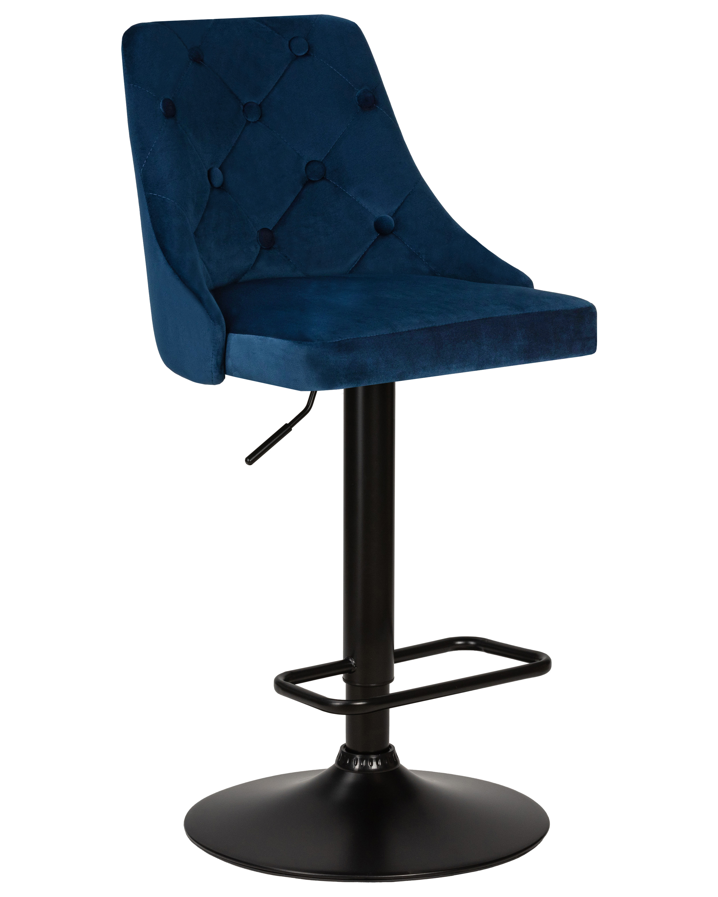 91000773 Барный стул Joseph black lm-5021 48x110x54 цвет синий STLM-0433017 DOBRIN