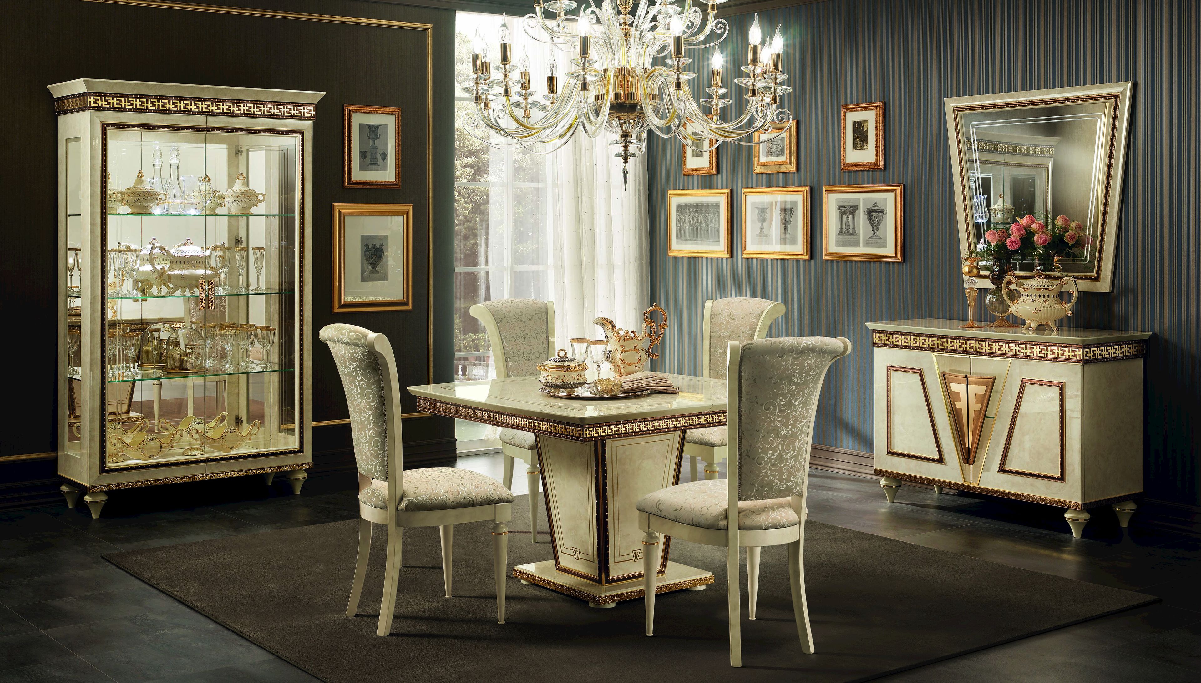 Квадратный стол для гостиной Arredoclassic фантазия ARCH-00146787 - Вид №1