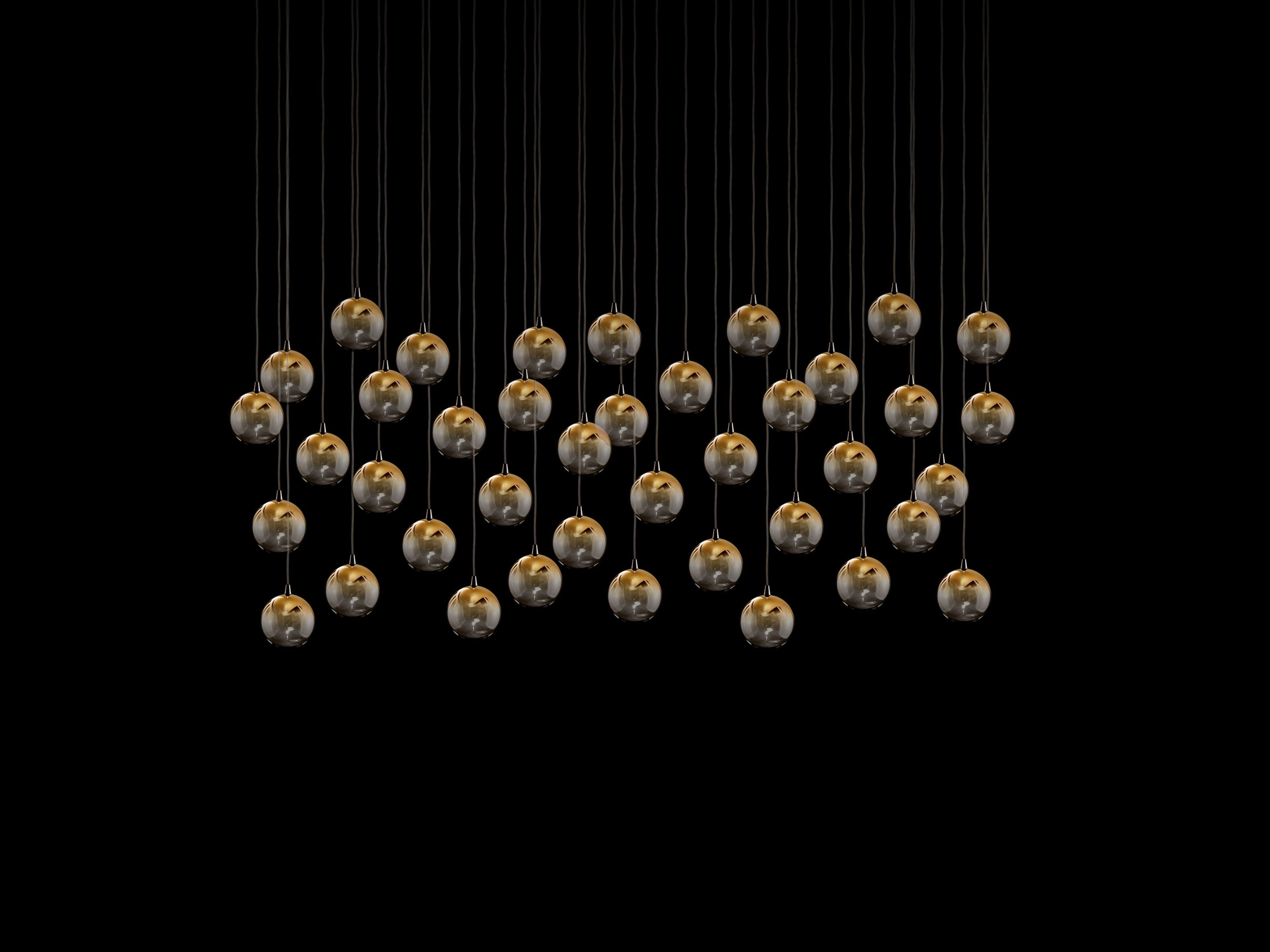 Стеклянный светодиодный подвесной светильник ILFARI Ballroom ARCH-00074655 - Вид №2