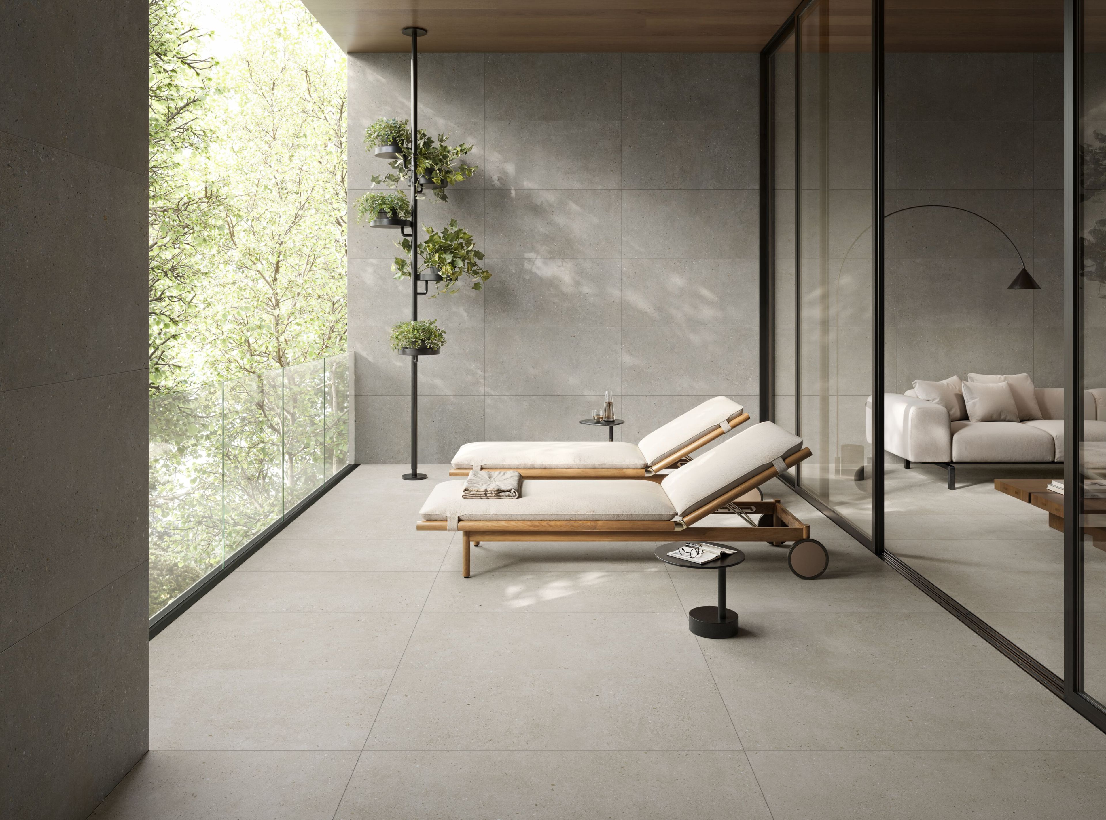 Пол / керамогранит с эффектом цемента VitrA Bathrooms FLAKEART ARCH-00054406