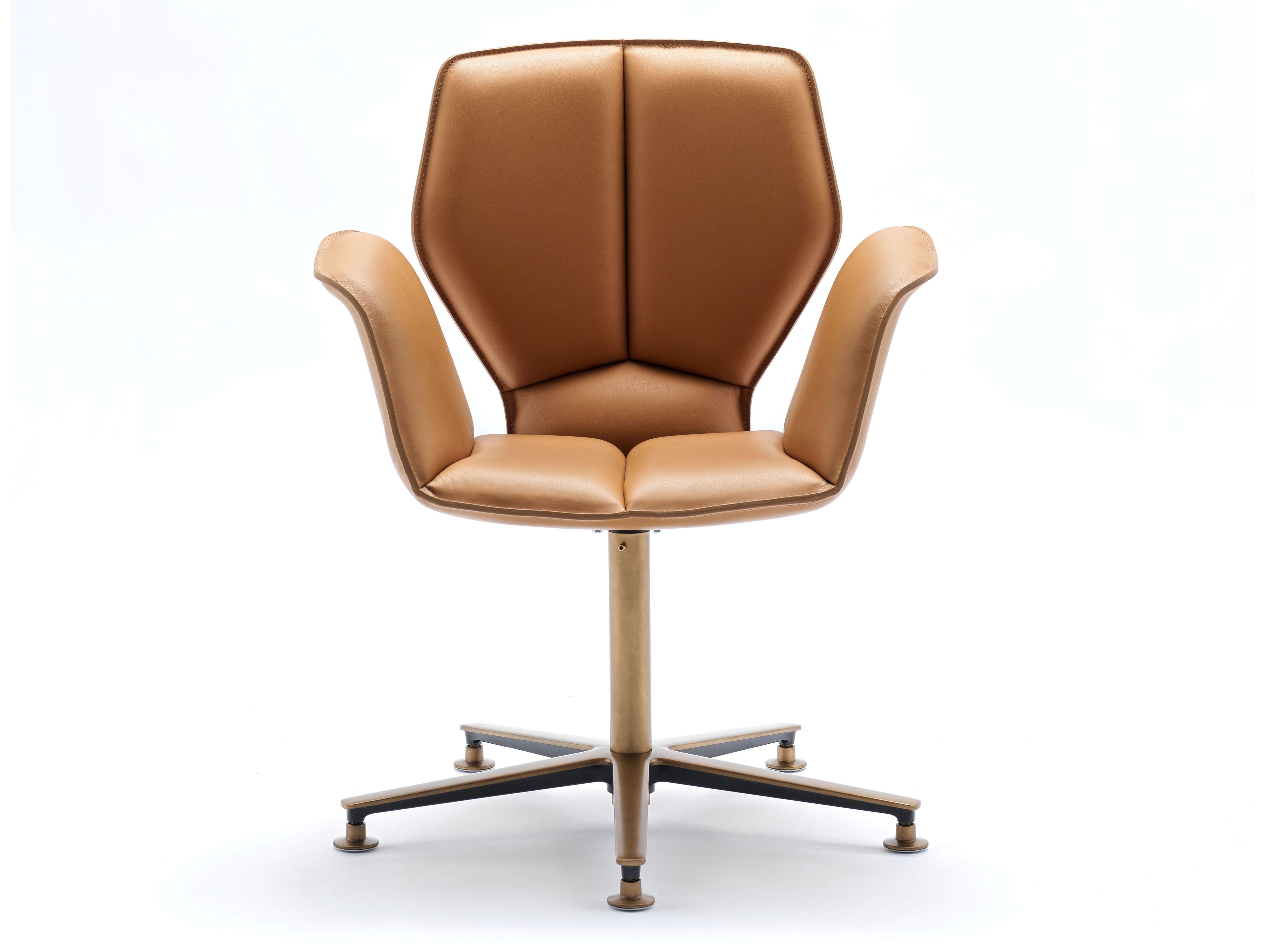 5 спиц подлокотник кожаный поворотный операционный офисный стул Fasem Fosca ARCH-00099102 - Вид №2