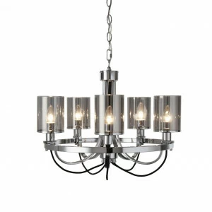 Подвесная люстра Arte Lamp Ombra A2995LM-5CC ARTE LAMP ДИЗАЙНЕРСКИЕ, OMBRA 108435 Серый