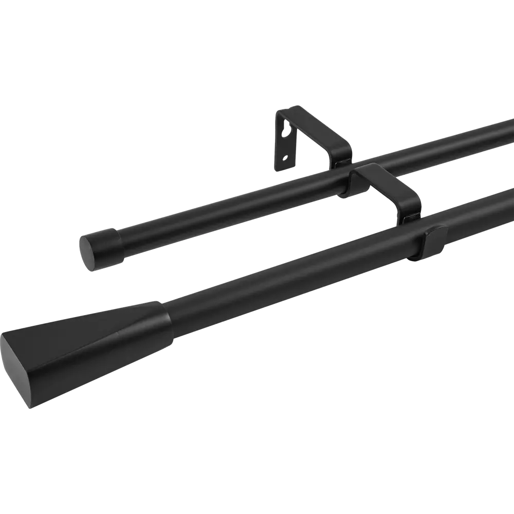 INSPIRE Двухрядный карниз Грани для портьер и тюля 160-300 см 84407307 STLM-0049480