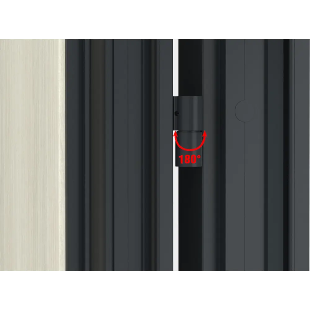 Дверь входная металлическая Термо 88x205 см левая калаб темное дерево DOORHAN STLM-2181523 - Вид №2