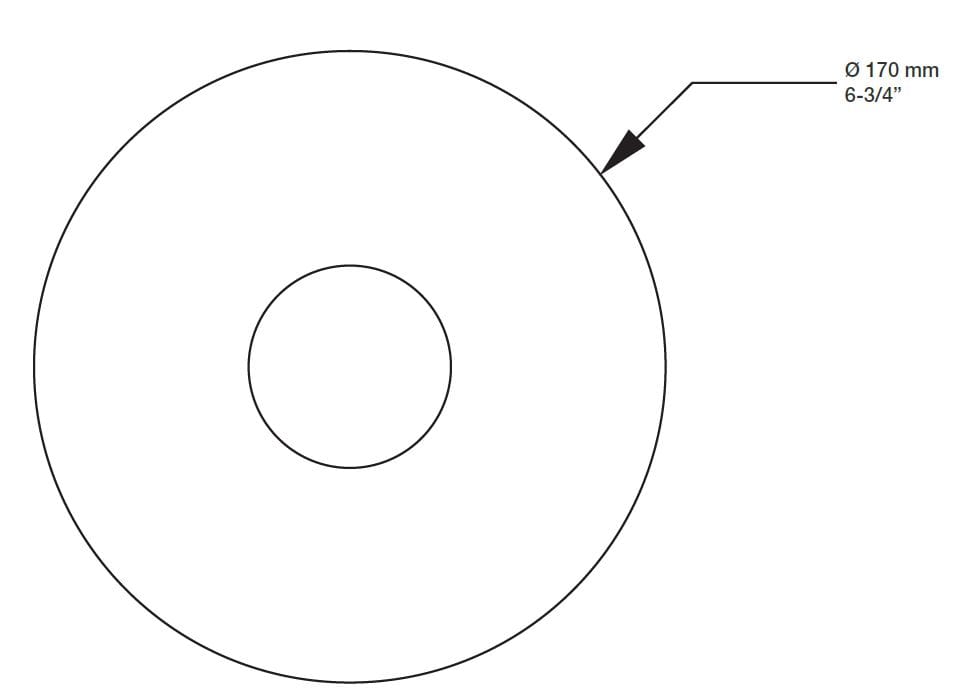1/2 " термостатический смеситель для душа с пластиной BARIL Eva B71 ARCH-00056215 - Вид №2