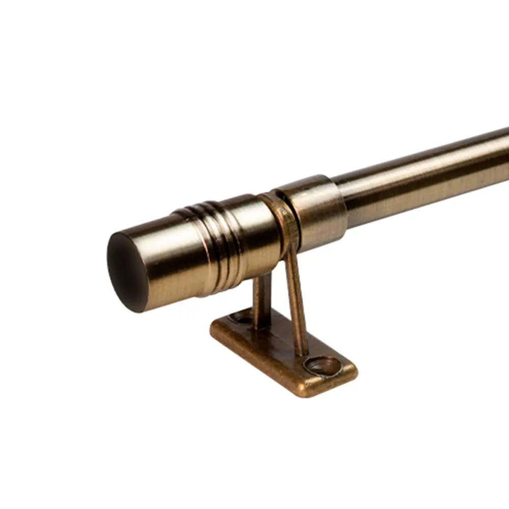 ЭСКАР Карниз Цилиндр однорядный для штор 60-80 см латунь 89370898 STLM-1575074