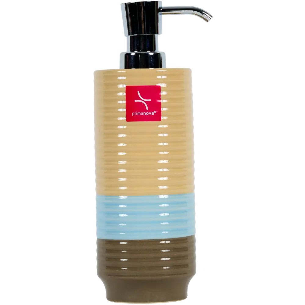 Дозатор для жидкого мыла Paul, цвет бежевый PRIMANOVA STLM-2037122 - Вид №1