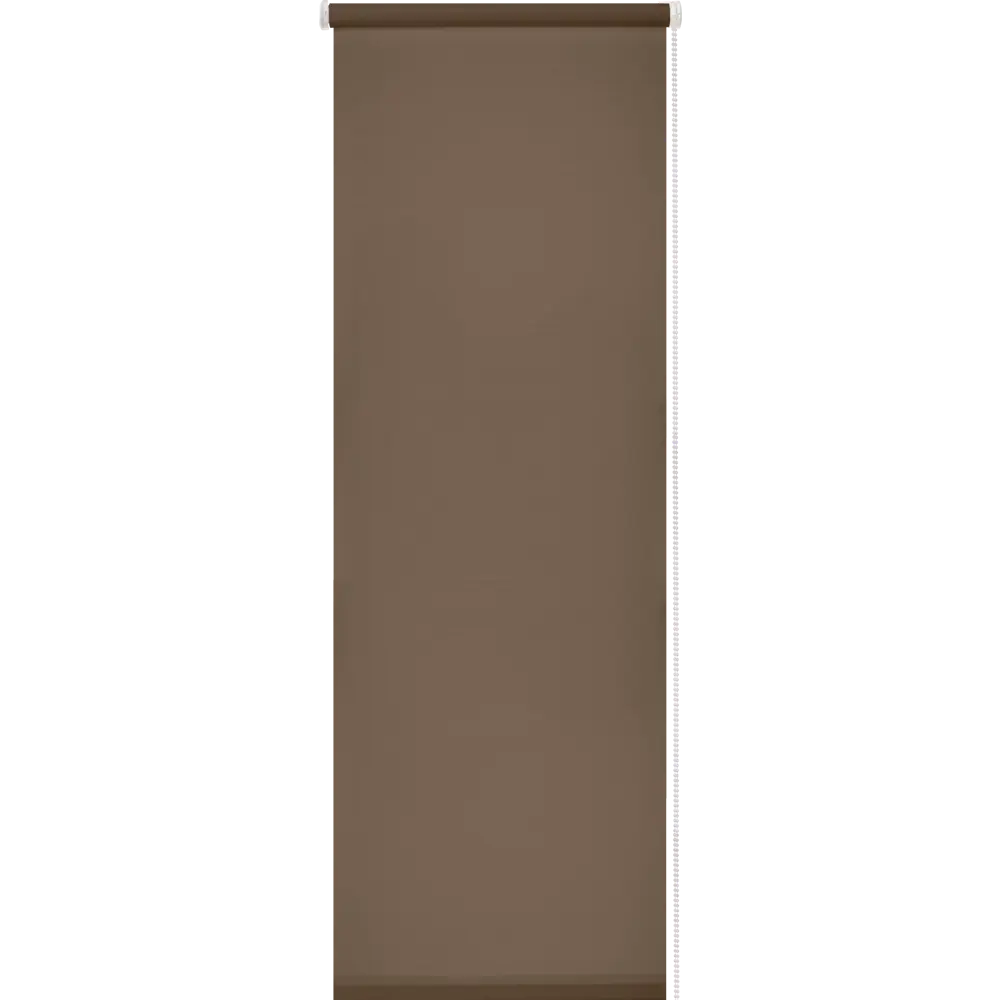 Штора рулонная Inspire Шантунг 140x175 см коричневая 82668405 STLM-2198492 - Вид №1