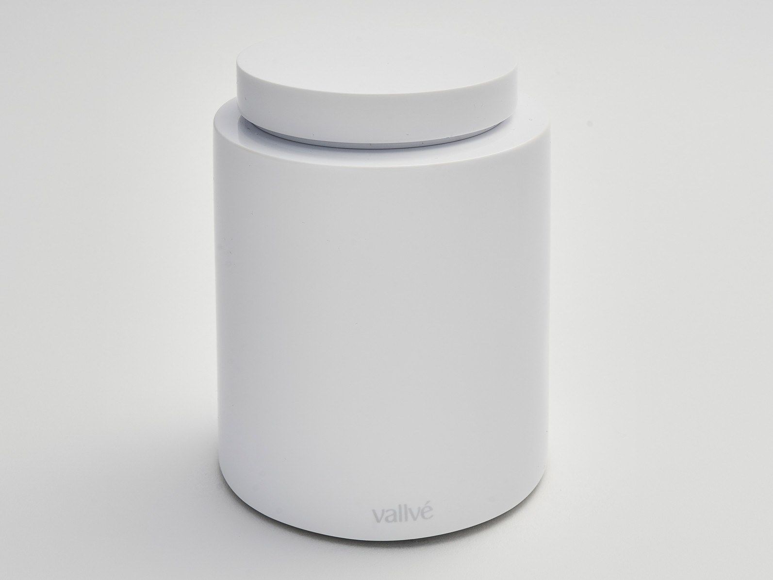 Держатель для хлопковых палочек из смолы с крышкой Vallvé ROLL ARCH-00003173