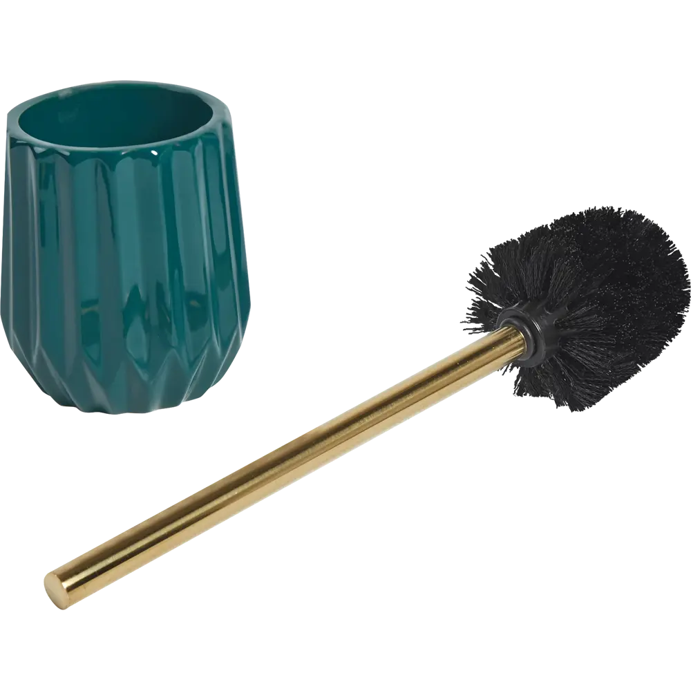 Ёршик для унитаза Emerald цвет изумрудный PROFFI HOME STLM-2052788 - Вид №2