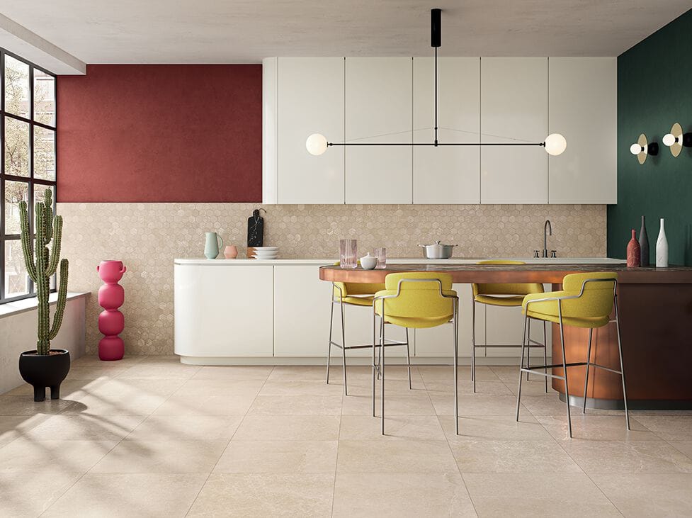 Пол / облицовка керамогранита с эффектом камня CERAMICA FONDOVALLE Planeto ARCH-00080551