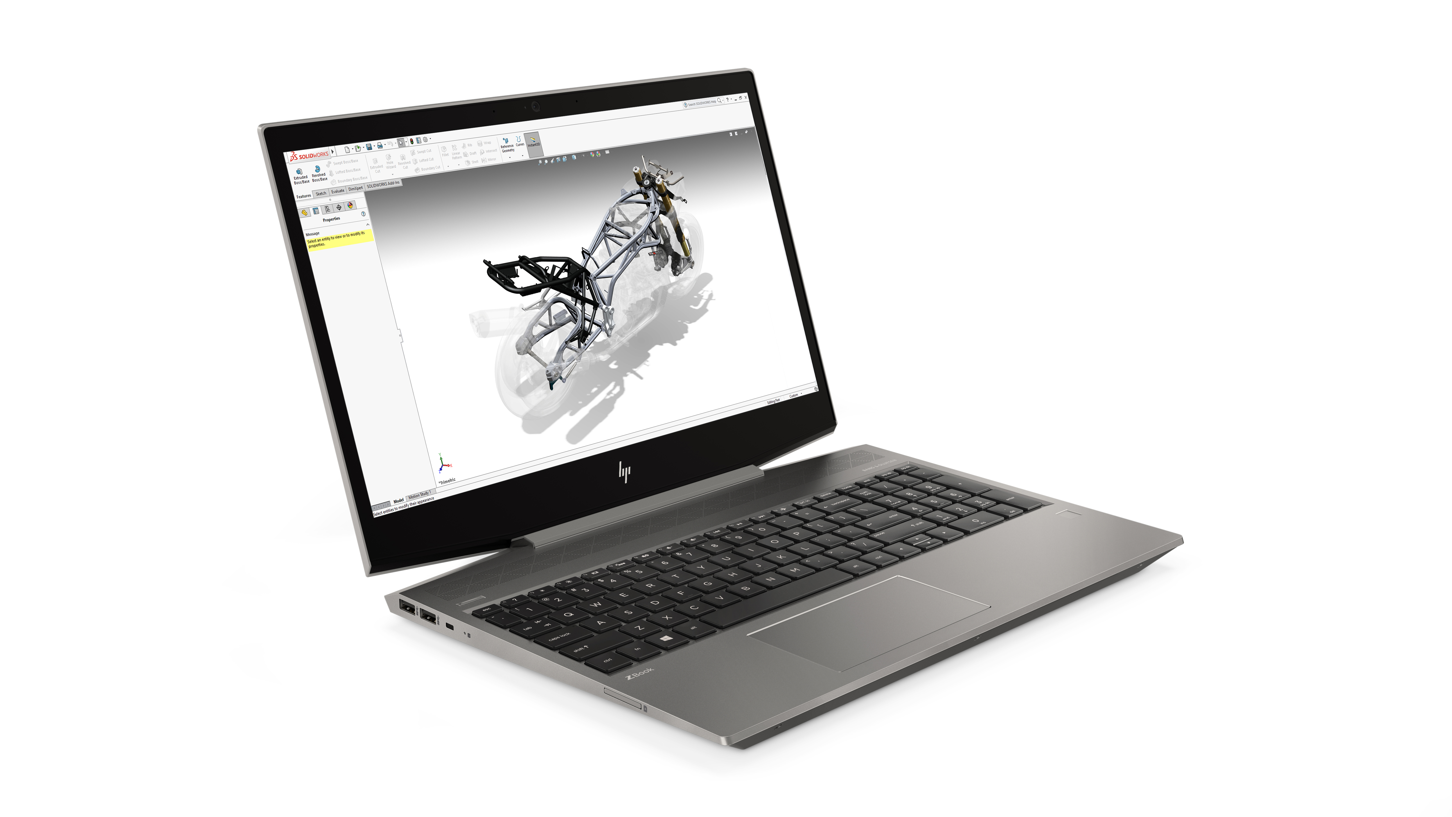 4QH58EA#ACB zbook 15v g5 15.6"(1920x1080)/intel core i5 8400h(2.5ghz)/8192mb/256ssdgb/nodvd/ext:nvidia quadro p600/70whr/war 1y/2.16kg/silver/dos HP Santreyd  - Вид №1