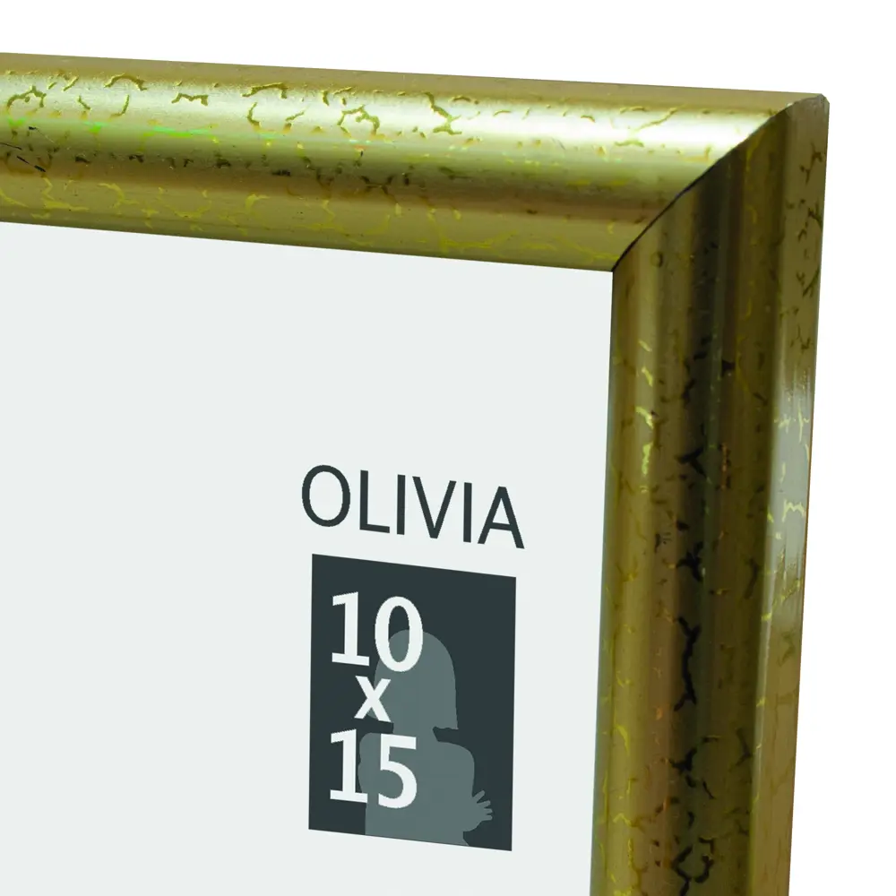 Рамка Olivia 10x15 см пластик цвет золото 86109558 STLM-2146328 Santreyd 