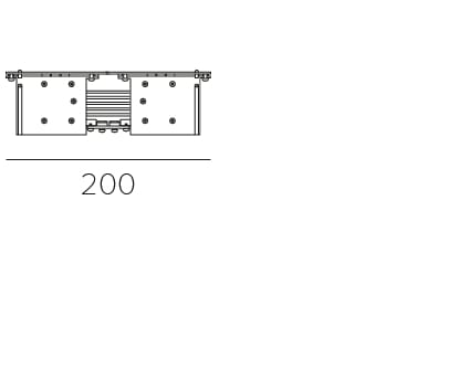 Экструдированная алюминиевая система освещения трека Letroh узел ARCH-00141698 - Вид №18