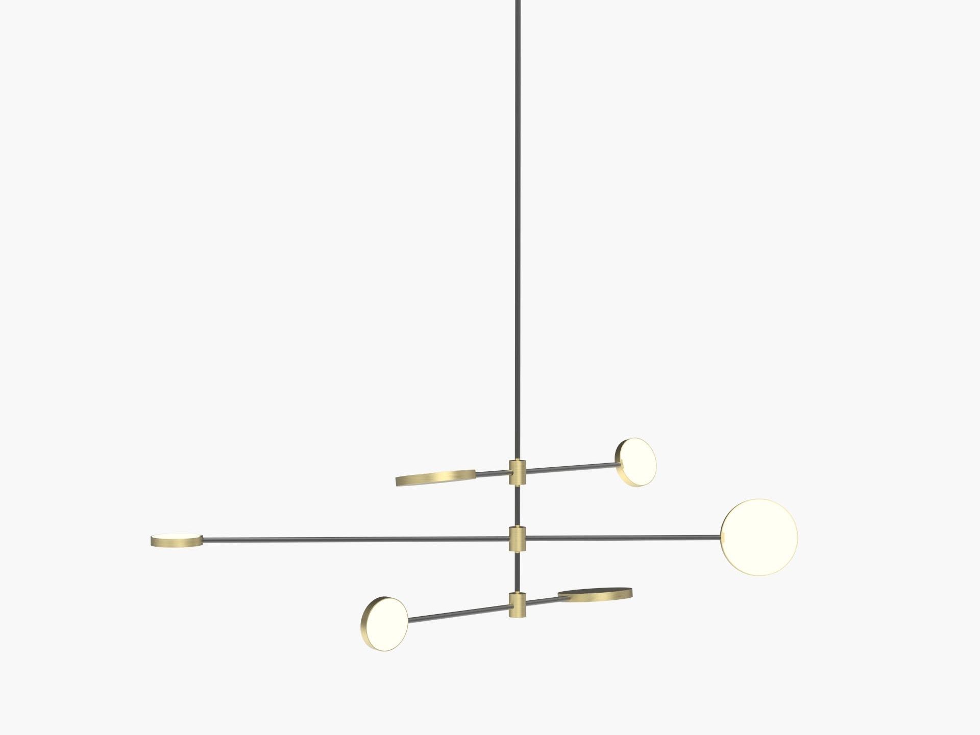 Металлический светодиодный потолочный светильник ручной работы Cameron Design House Motion ARCH-00024681 - Вид №2