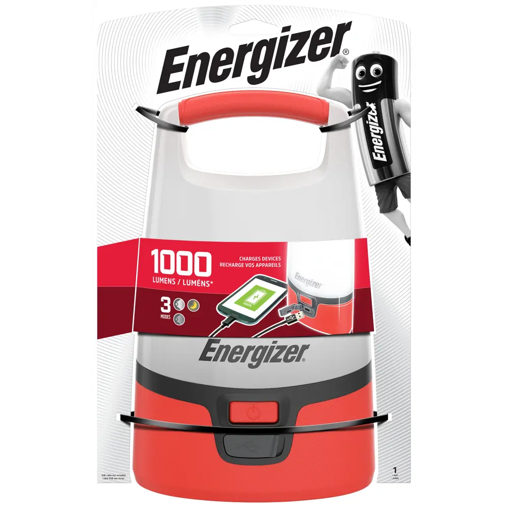 Фонарь Energizer USB Lantern LED 1000 Лм STLM-2024946 - Вид №3
