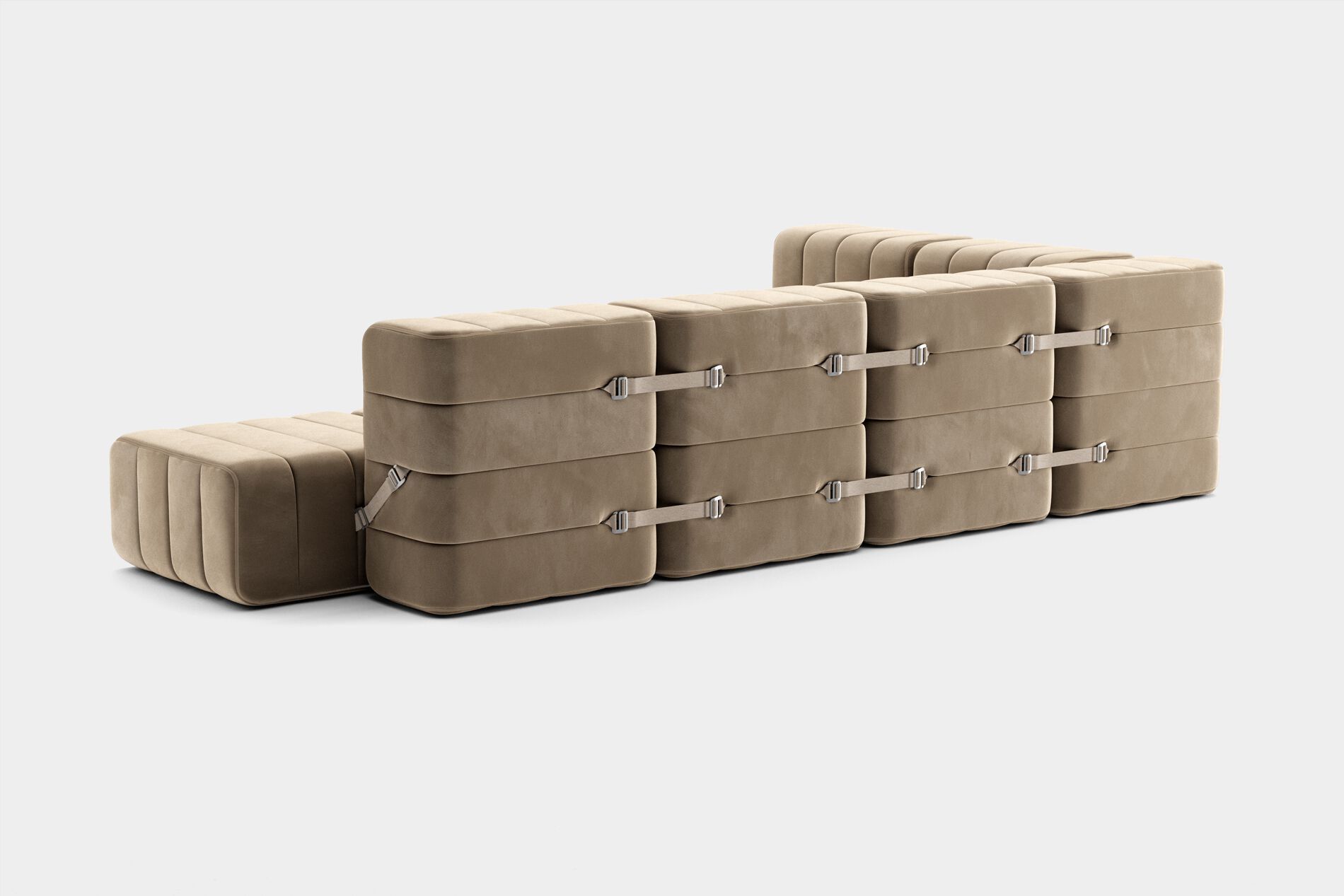 Модульный угловой диван из ткани AMBIVALENZ Curt ARCH-00083106 - Вид №15