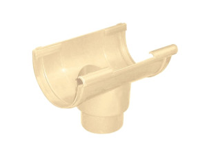 Соединение с водосточным желобом 125