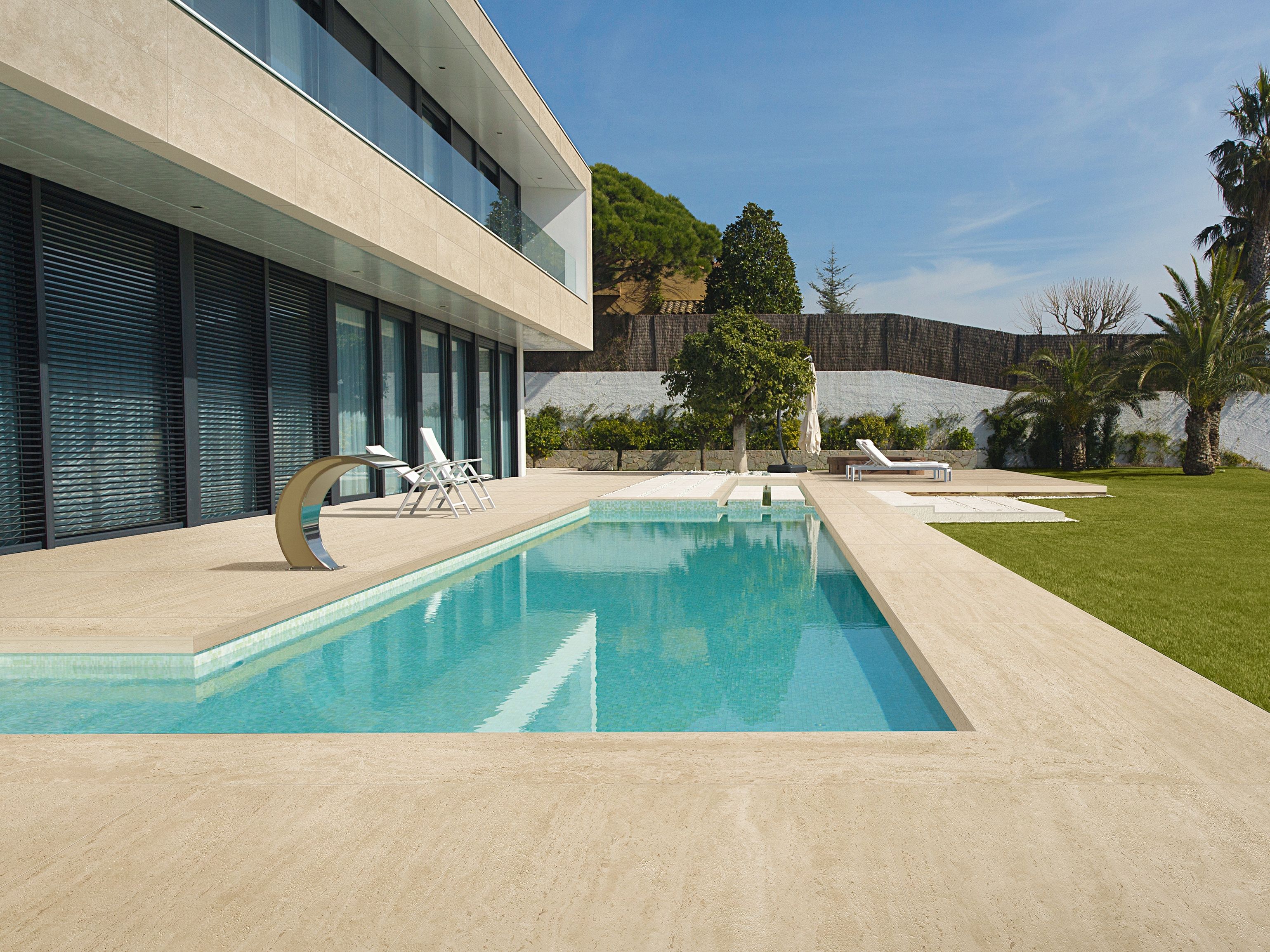 Напольная плитка из керамогранита с мраморным эффектом Atlas Concorde Marvel Travertine ARCH-00143855 - Вид №2