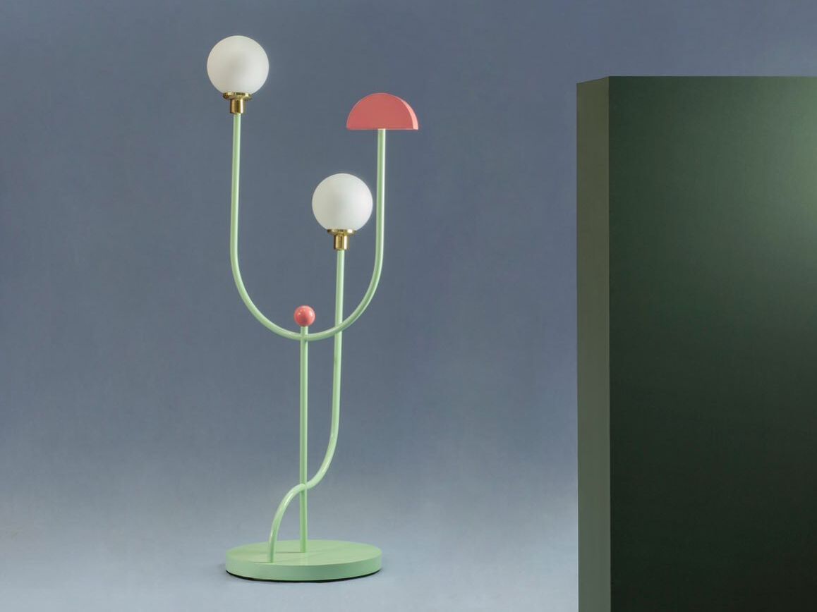 Металлический светодиодный торшер DOVAIN STUDIO ARCH-00043402