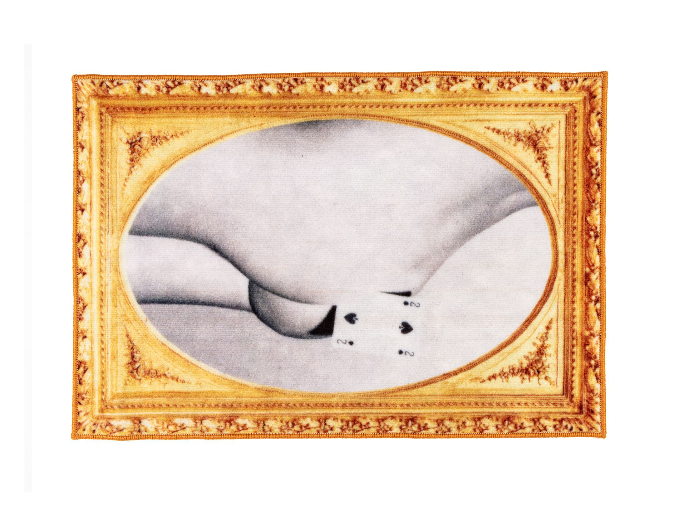 Полиэстер прямоугольный коврик для ванной Seletti Seletti wears Toiletpaper ARCH-00053952 - Вид №1