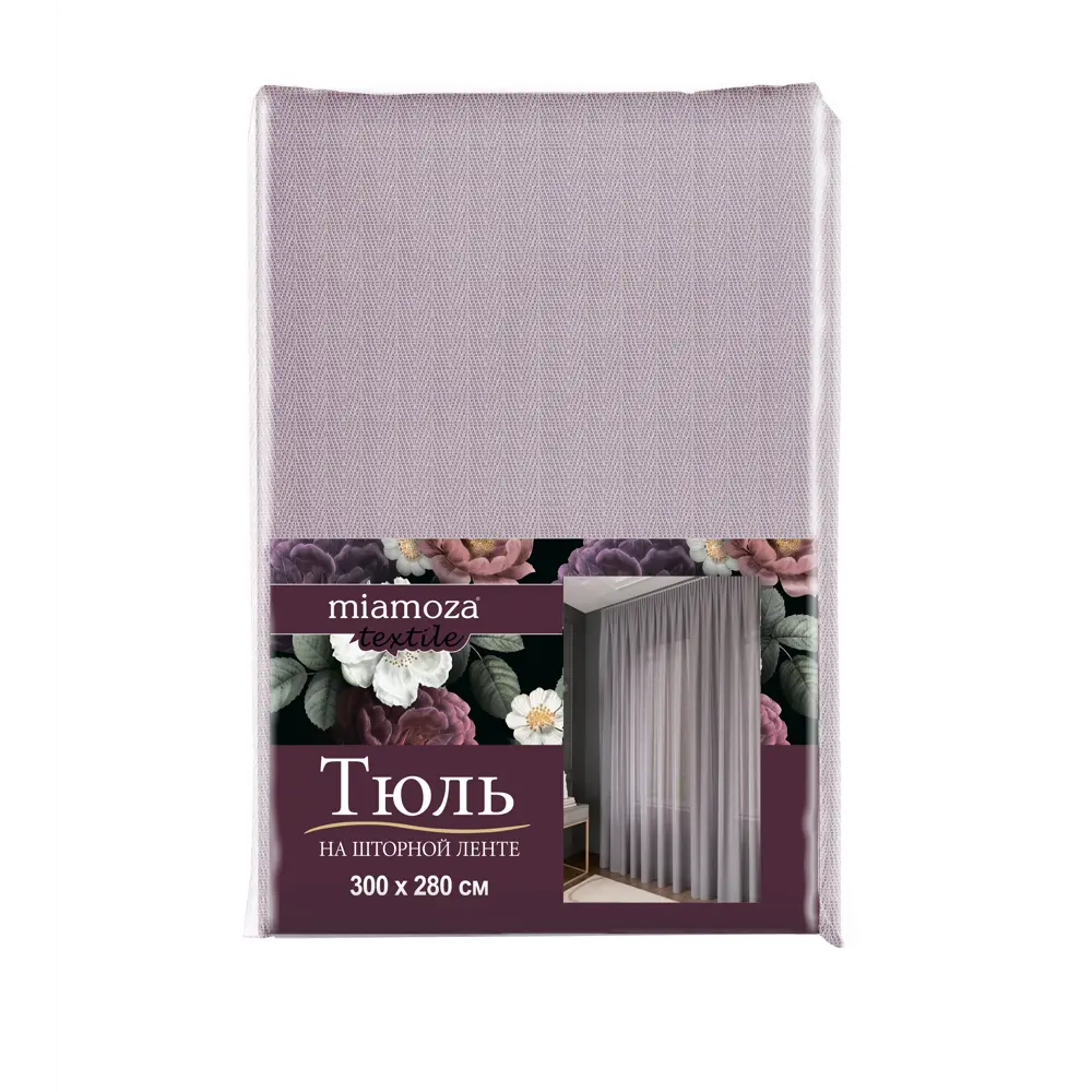MIAMOZA Тюль Елочка - розовая сетка для уютного интерьера 89398904 STLM-1565863 - Вид №5