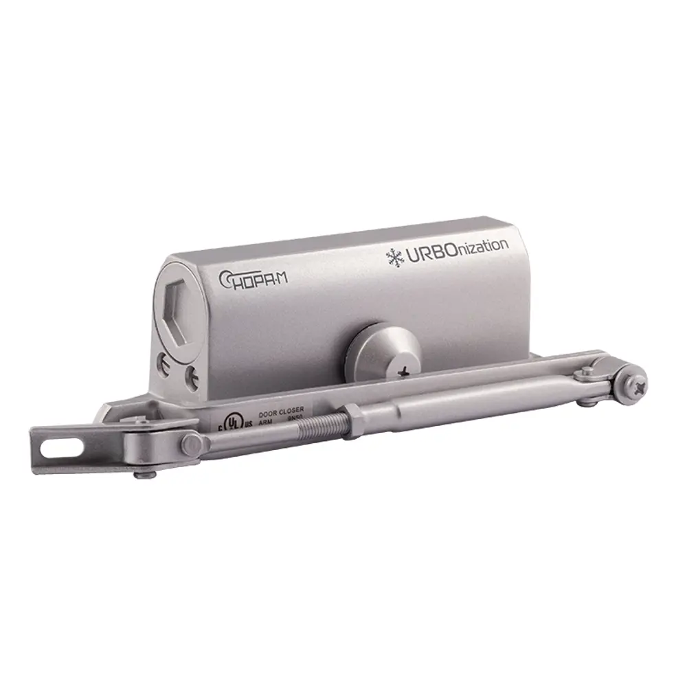 Доводчик дверной 530 F URBOnization, 50-90 кг цвет серебро 83518451 STLM-2051720 НОРА-М 