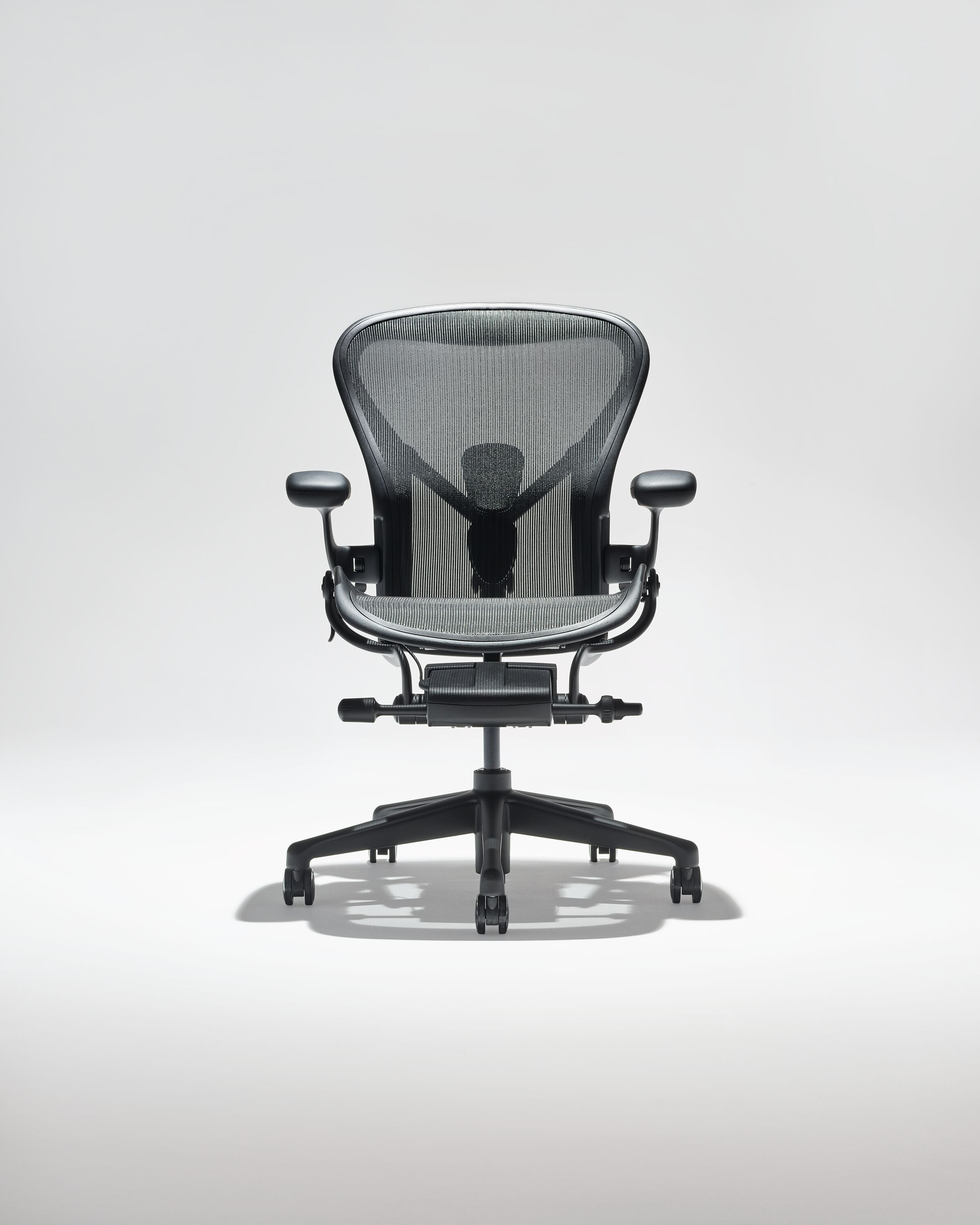 5-спицевое вращающееся офисное кресло с колесами Herman Miller Aeron ARCH-00152986 - Вид №7