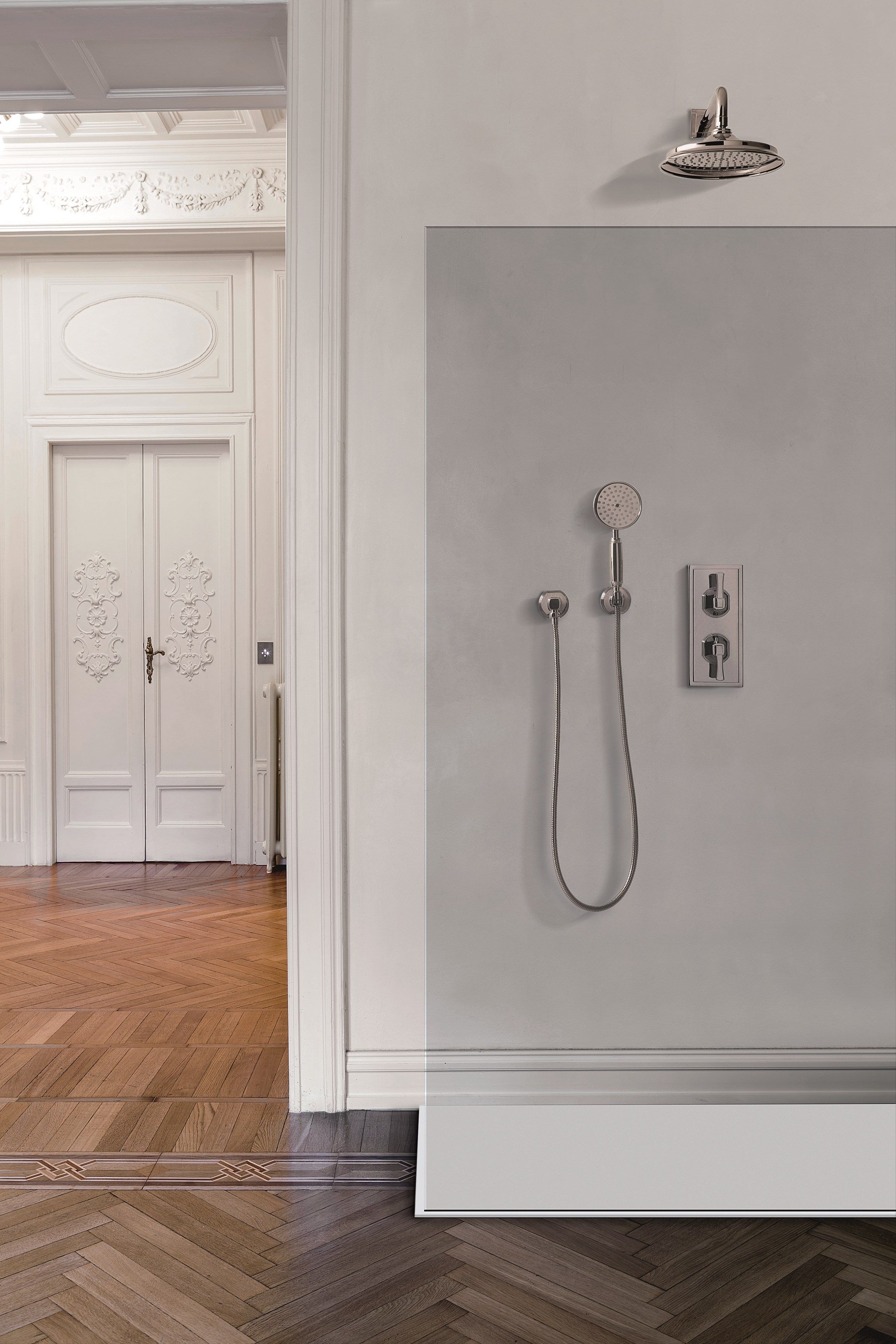 Встраиваемый термостатический с переключателем на 2 выхода Graff тонкость ARCH-00100258 - Вид №1