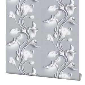 Обои флизелиновые Palitra Home Barelief серые 1.06 м HC72275-14