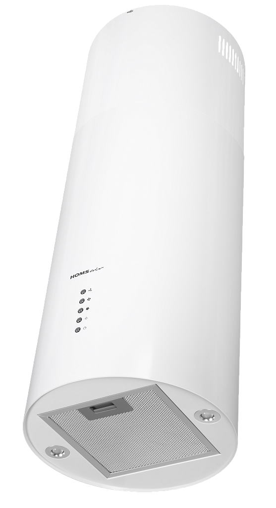 9039431 Вытяжка островная HOMSair ART 1050IS 35 белый STDN-0098289 - Вид №2