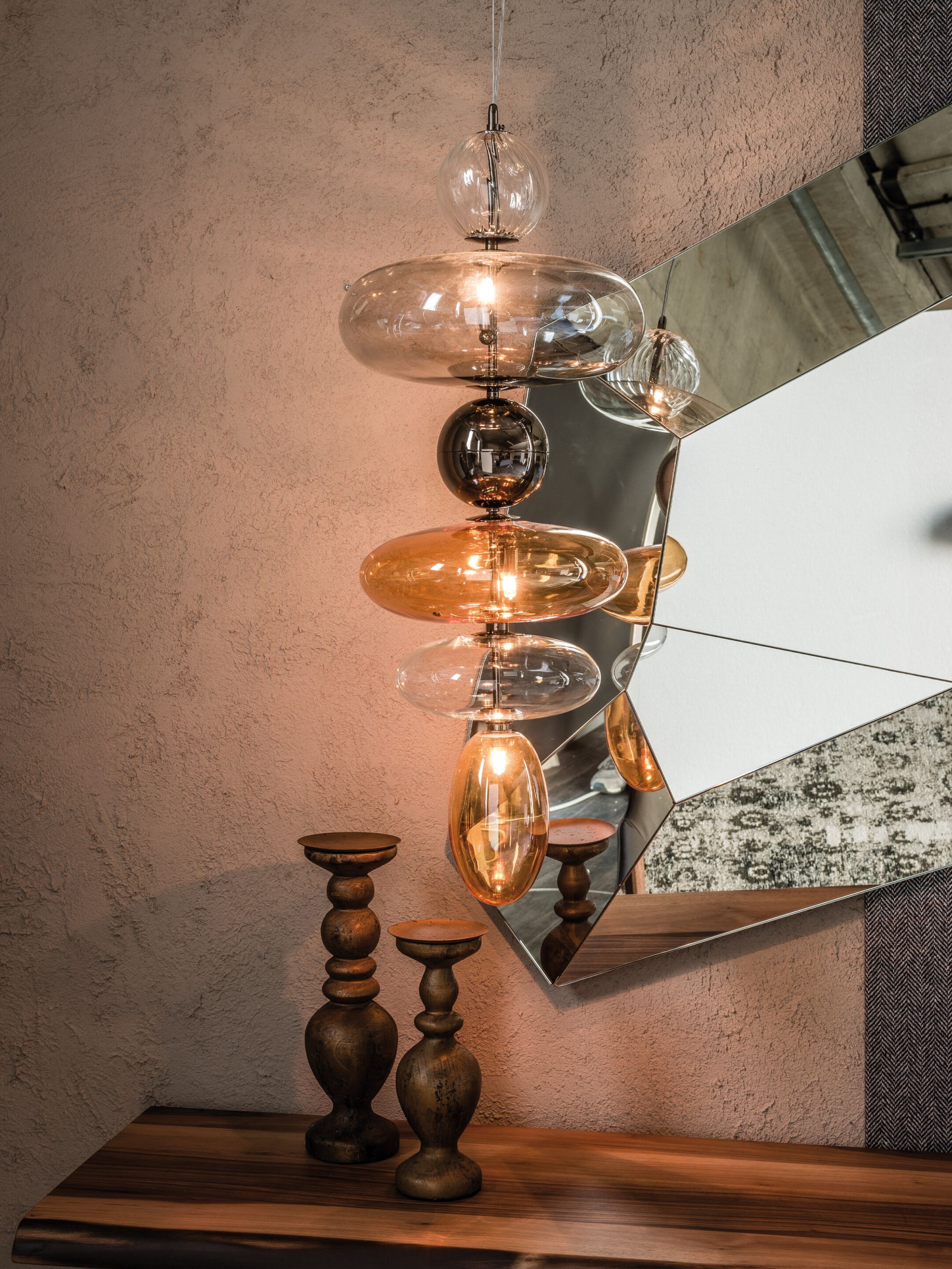 Подвесной светильник из боросиликатного стекла Cattelan italia BABAN ARCH-00074257 - Вид №3