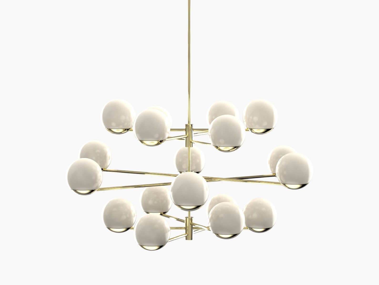 Светодиодный потолочный светильник ручной работы Cameron Design House Мяч и обруч ARCH-00048020