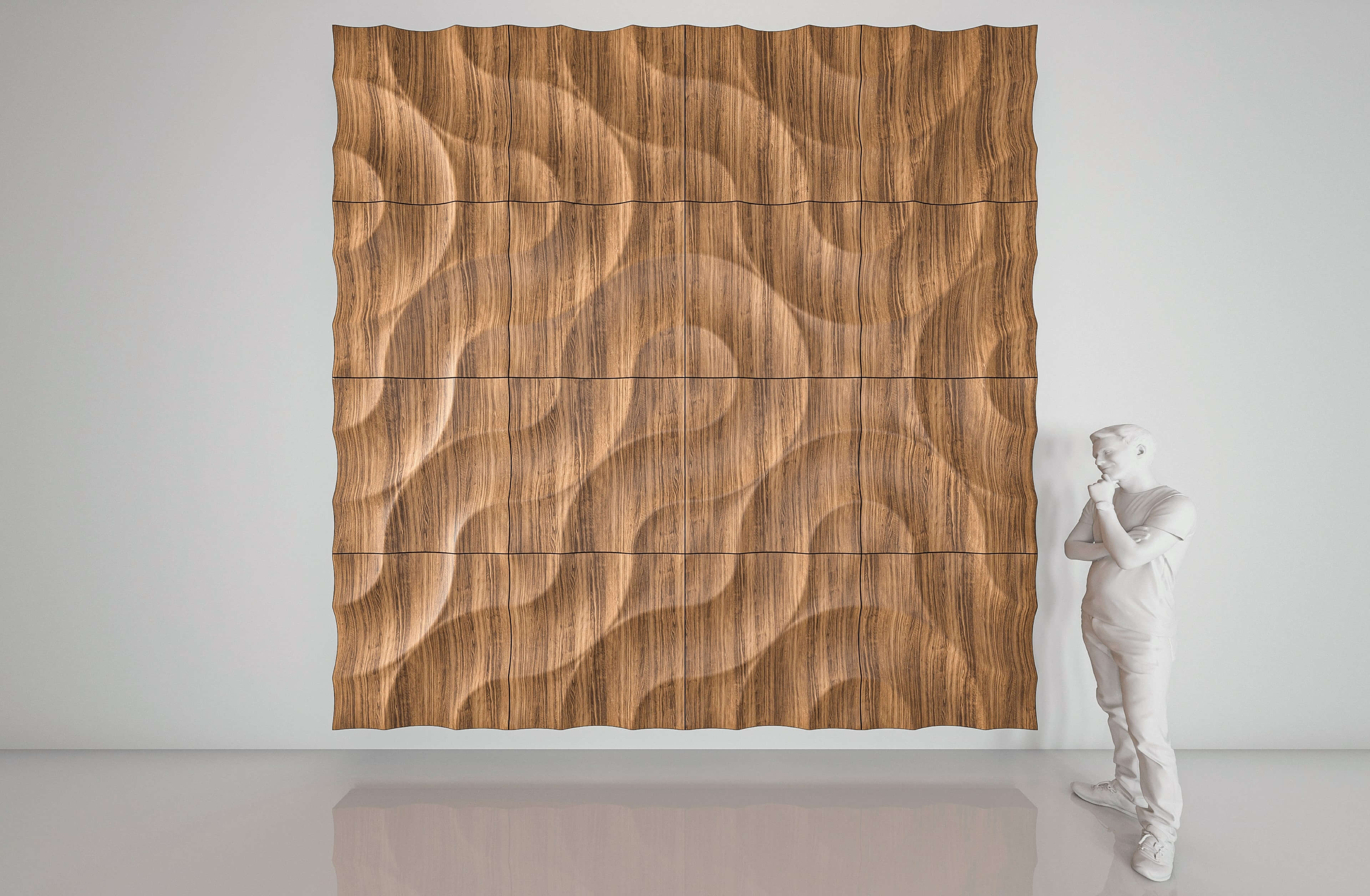 Деревянная настенная художественная композиция MOKO DELTA ARCH-00105037 - Вид №9