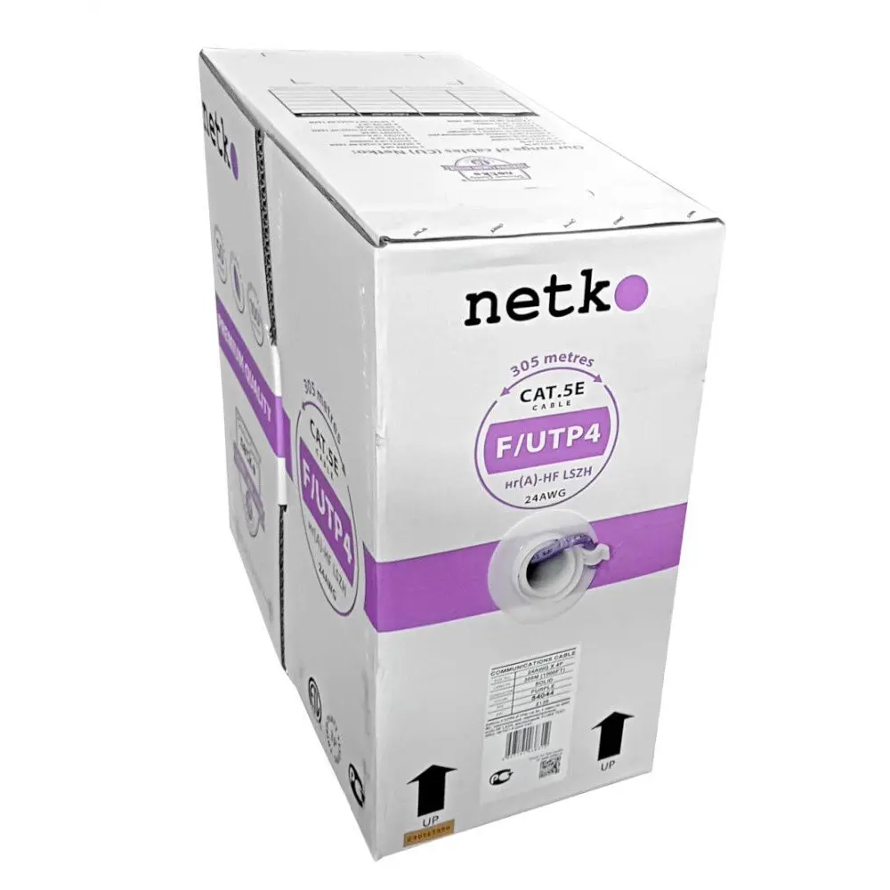 Кабель FTP 5E LSZH 4x2x0.51 мм² 305 м NETKO STLM-2026497 - Вид №2