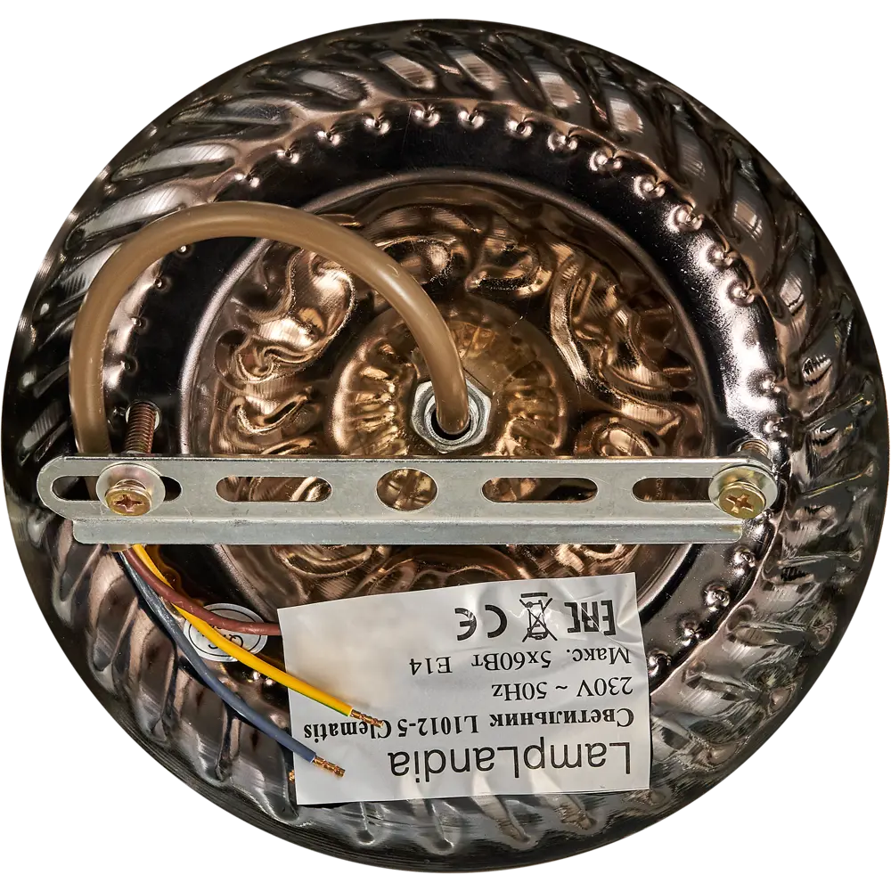 Люстра Clematis 5xE14x60 Вт LAMPLANDIA STLM-2016654 - Вид №6