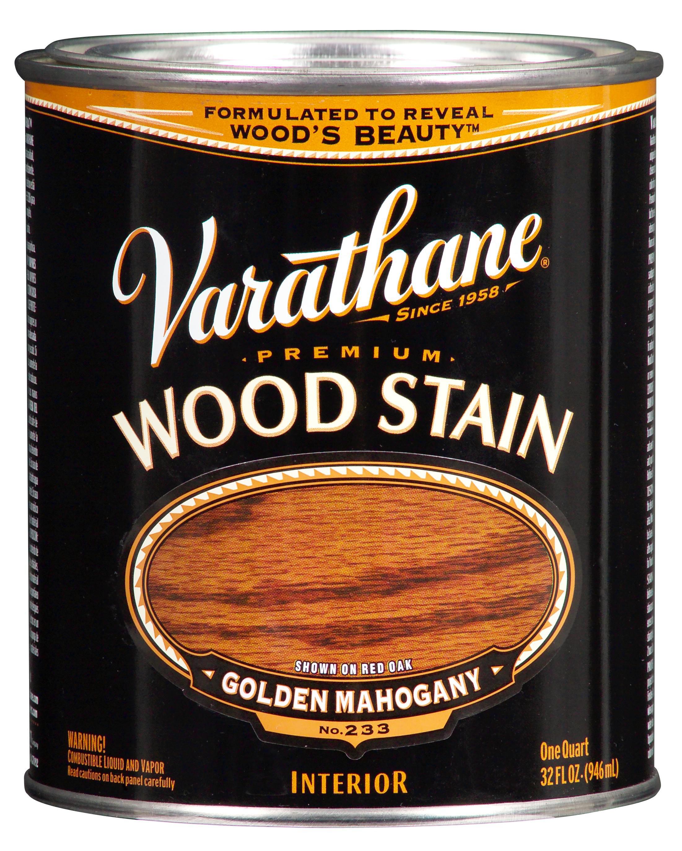 90230783 Масло Wood Stain тонирующее прозрачное цвет золотой махагон 0.946 л STLM-0141343 VARATHANE