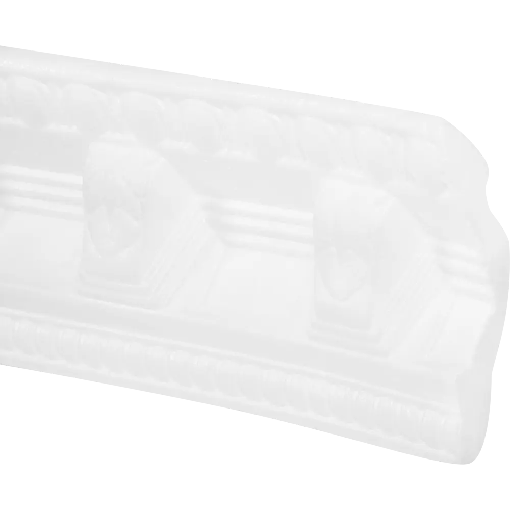 Плинтус потолочный полистирол Format 209056 белый 60х67х2000 мм STLM-2047276