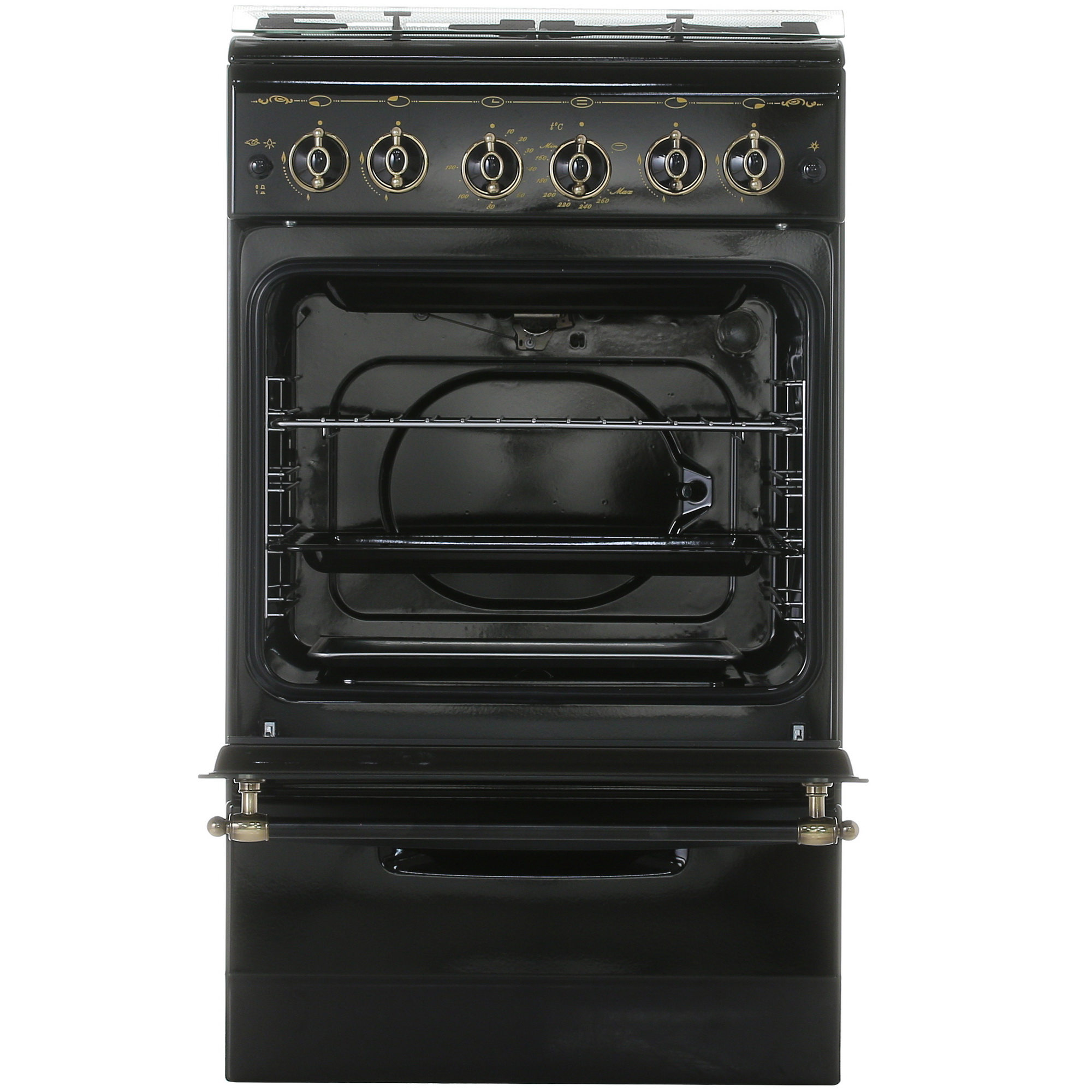 1266631 Газовая плита Gefest ПГ 5100-02 0183 черный STDN-0006802 - Вид №6