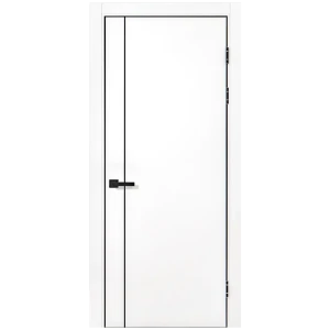 Межкомнатная дверь PORTIKA Борно 80x230 см белая с магнитным замком 89423540