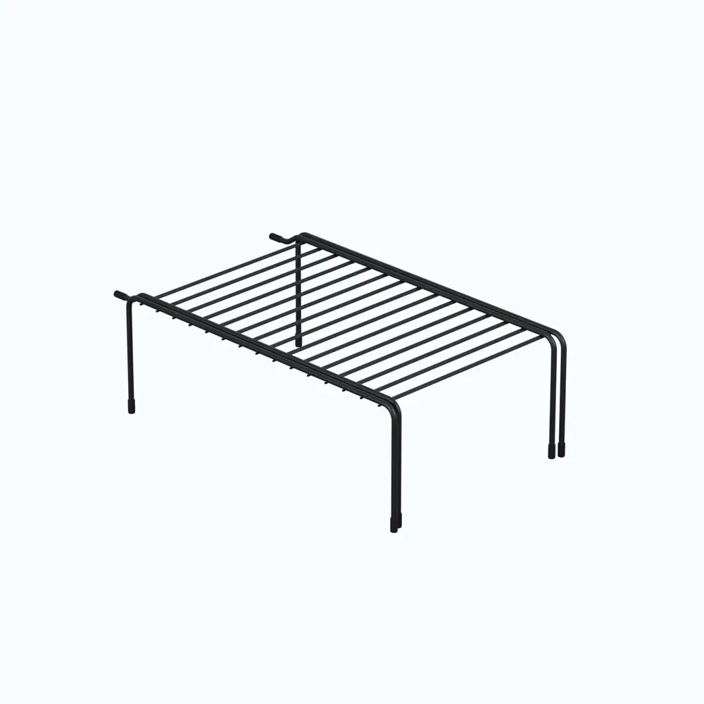 Полка для шкафа 75x25 см KONSENSA сталь цвет черный STLM-2115747